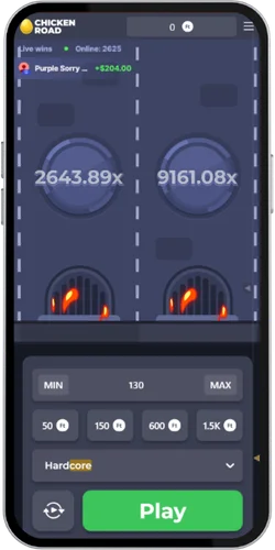 Chicken Road slot hardcore mód